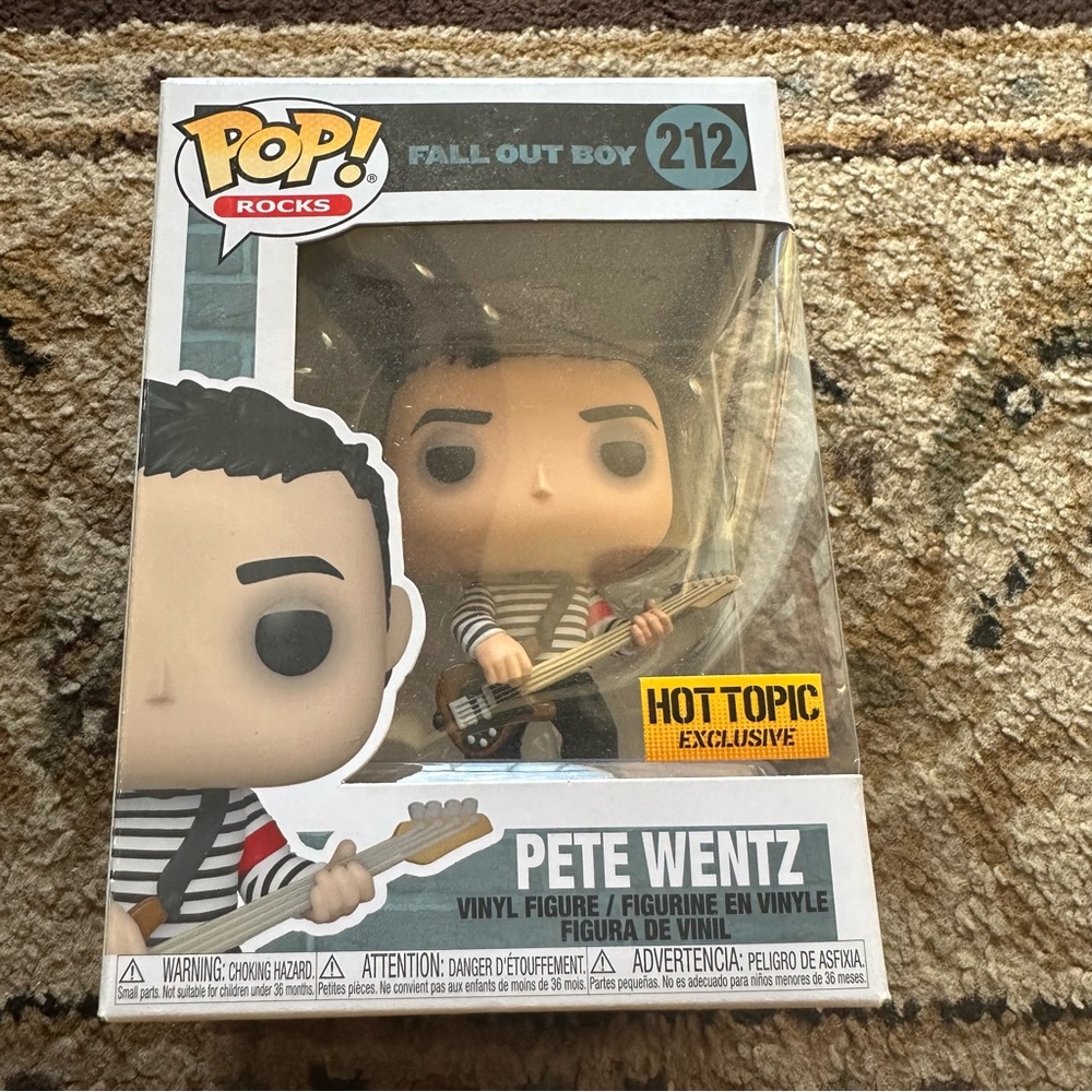 Funko Pete Wentz Pop! Vinyl Figure - Black, White, Red